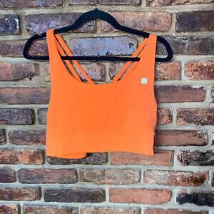 Pruvit Gear Rock 'Em Sock 'Em Orange Dream Sports Bra Women's Size Large